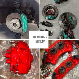 Yoshi Garage Dawid Rumiński - Regeneracja zacisków Mitsubishi Lancer Evo IX