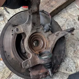 Wymiana sworzni wahacza Honda Prelude V