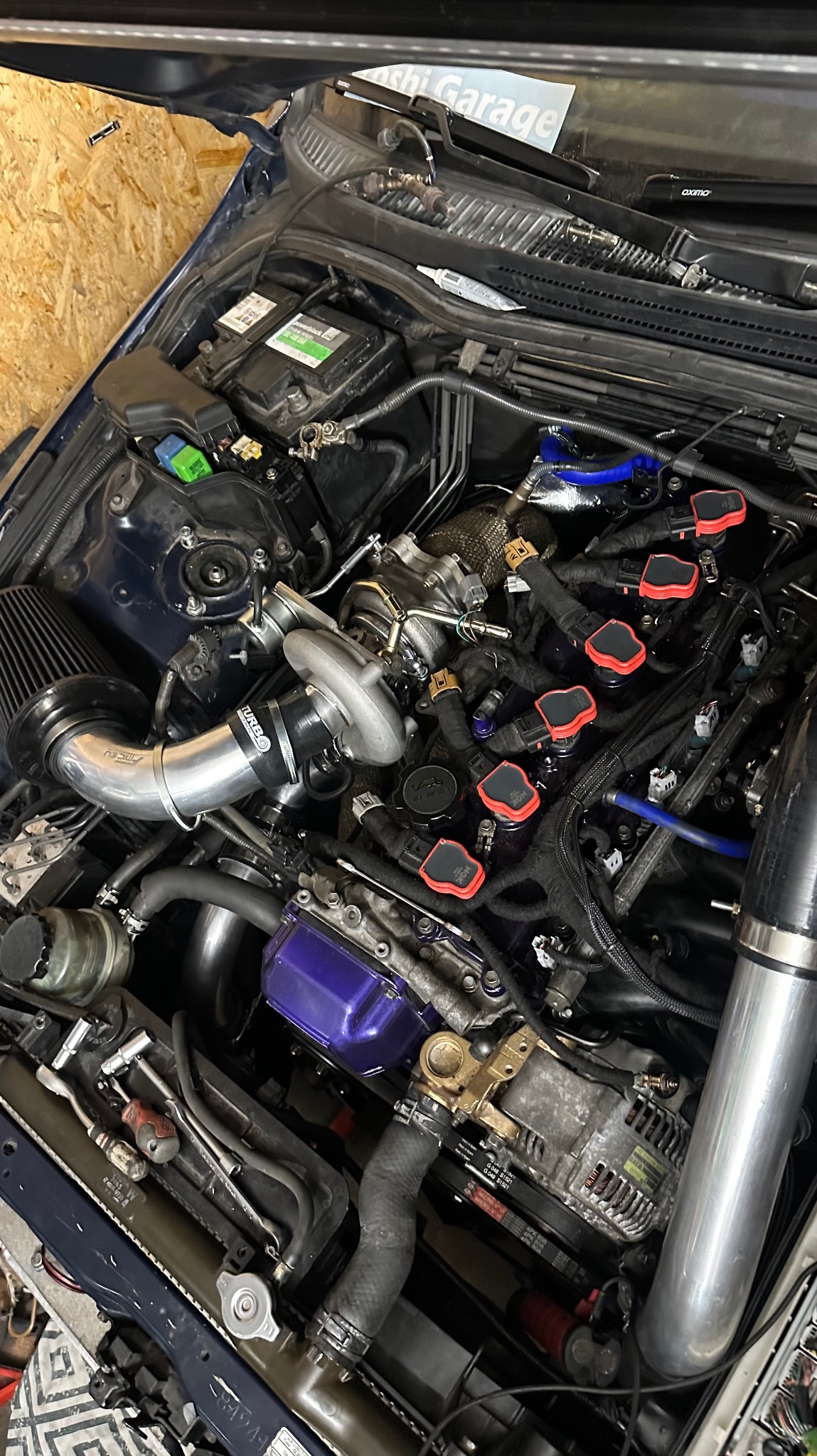 Dekompresja silnika i dołożenie turbosprężarki do seryjnego Lexusa IS200