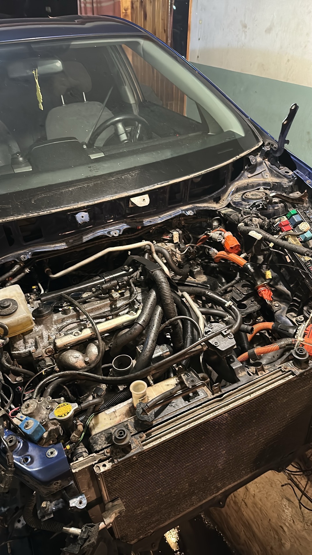 Wymiana silnika Prius II