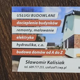 USŁUGI BUDOWLANE SŁAWOMIR KALISIAK - Elewacje Grabica