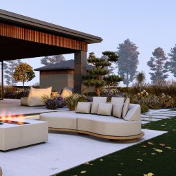 MySpace Studio Projektowe - Znakomite Nowoczesne Ogrody Krosno