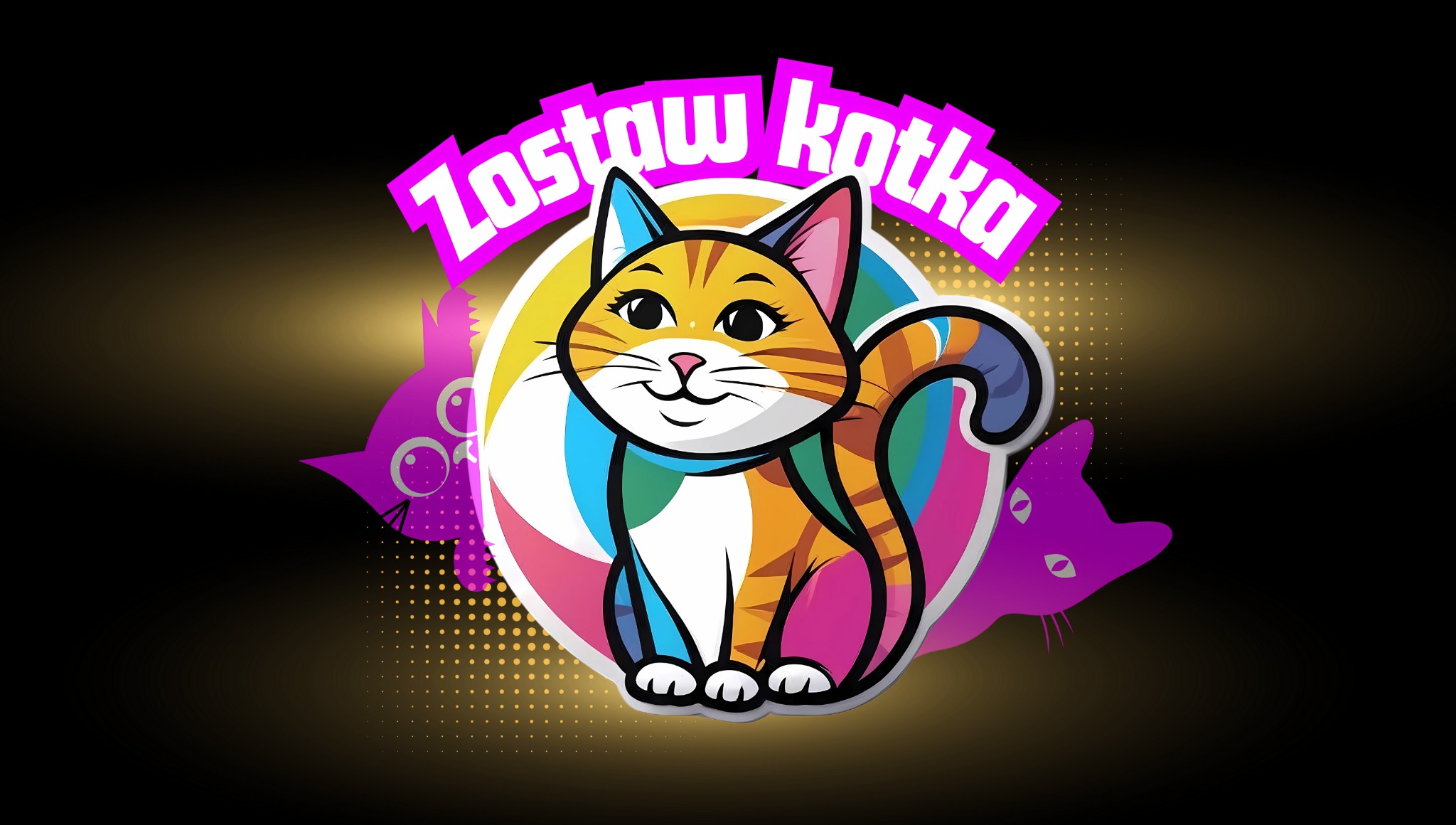 Logo dla hotelu dla kotów