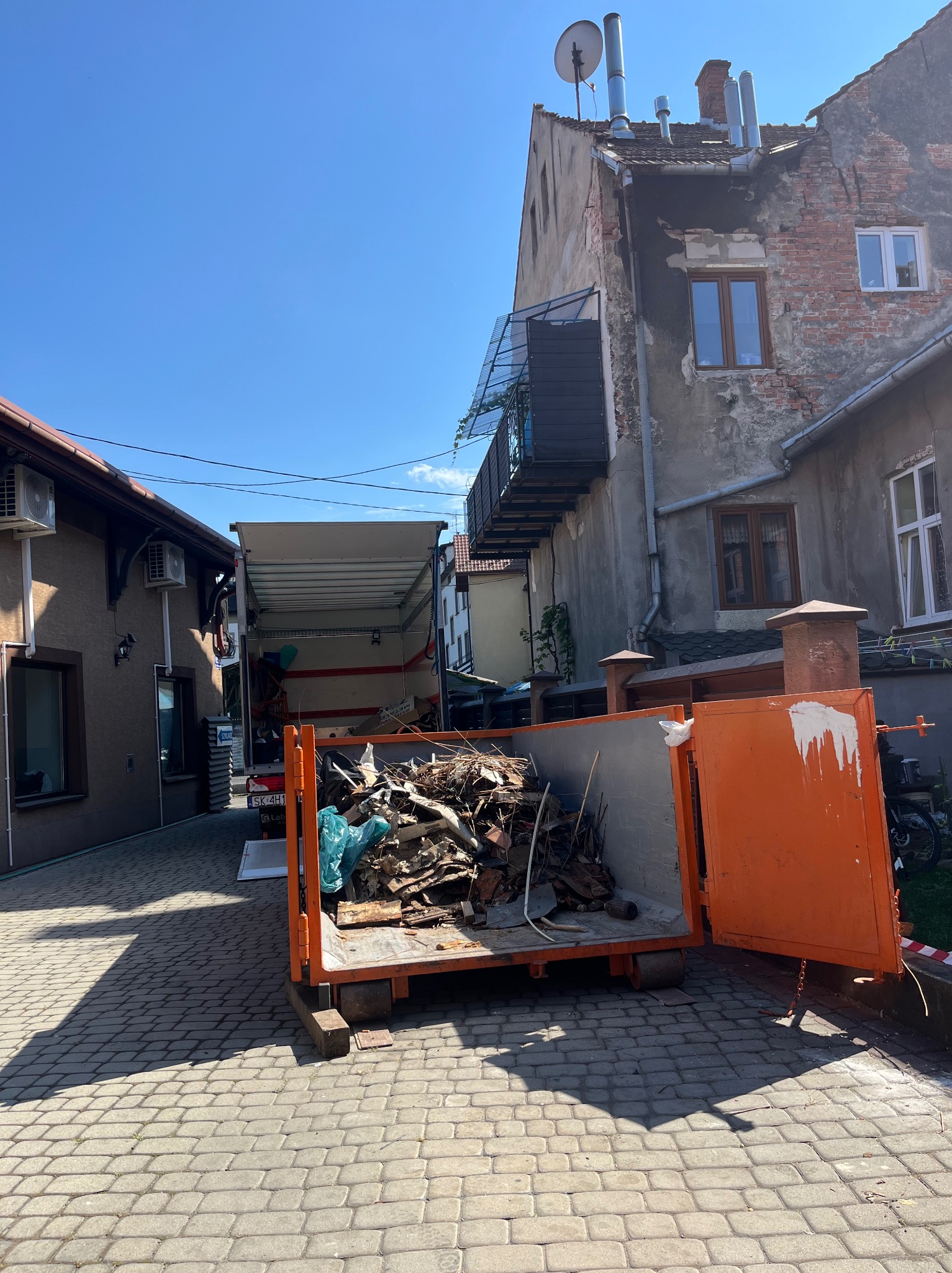 Kontener i duże sprzątanie ;)