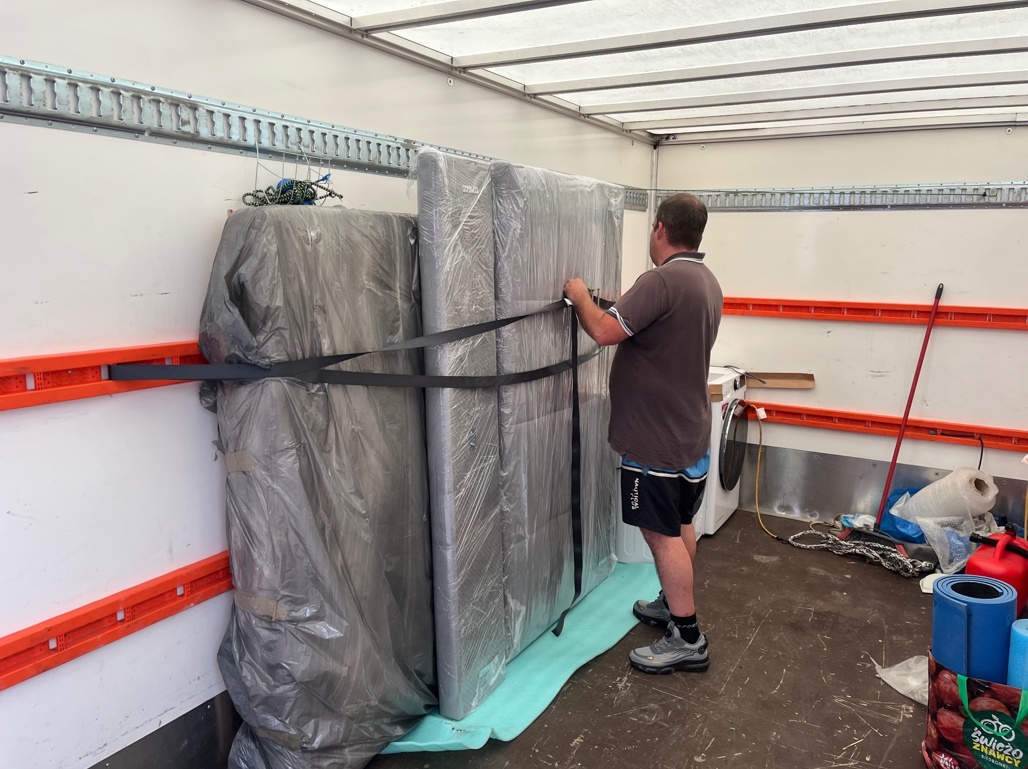 Odpowiednie zabezpieczenie - clou transportu .