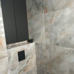 Łazienka wedle naszego projektu (na zdjęciu widoczna ukryta zabudowa 