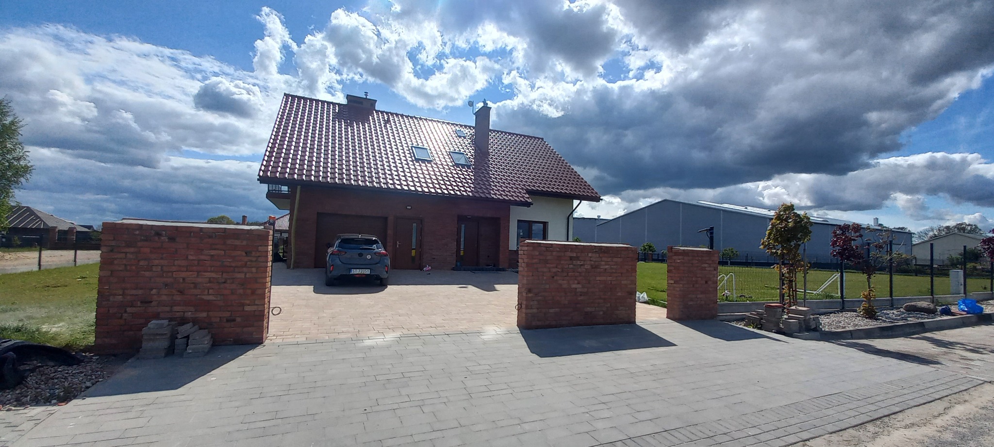 Inwestycja wykonana w Kamieniu Dużym, powiat iławski, rok budowy 2024.