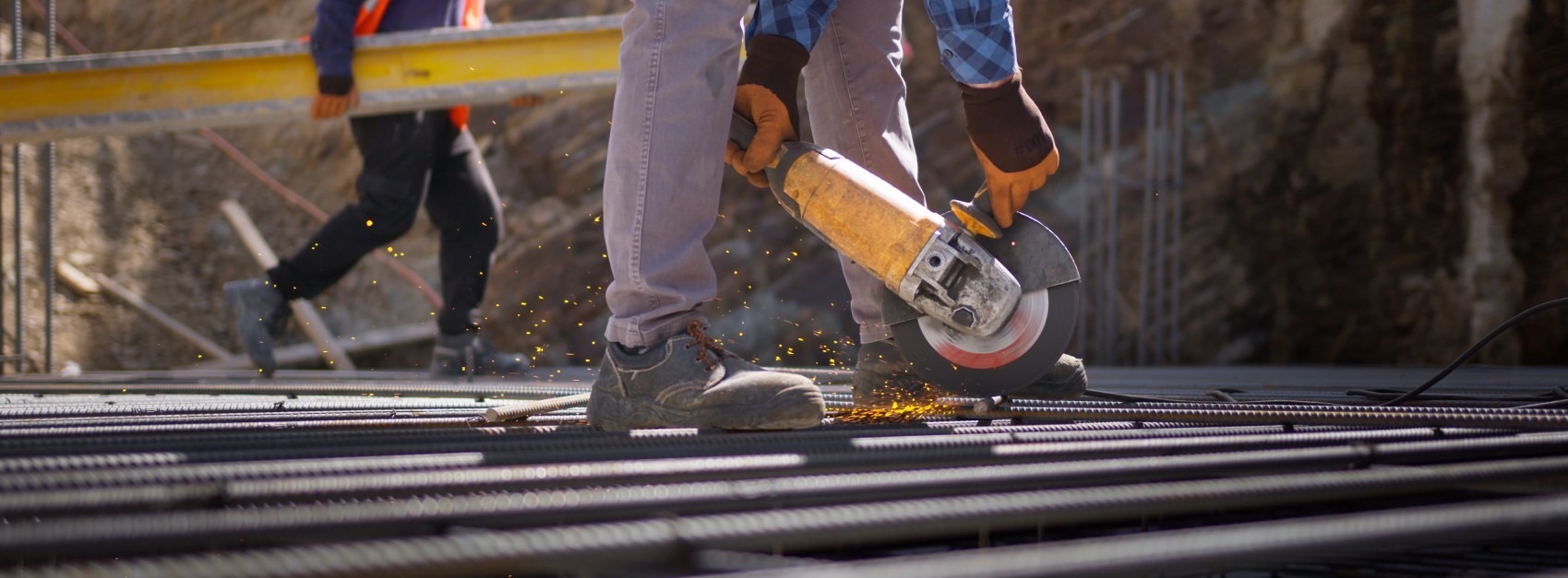 Zbrojenia i fundamenty.