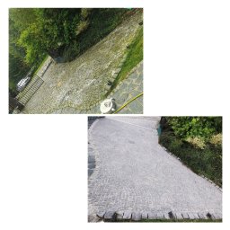 Mycie kostki brukowej Skoczów 2