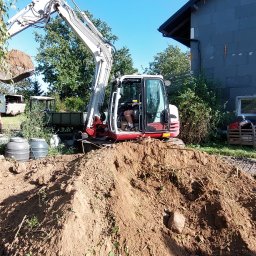 Niwelacja terenu Słupno 1