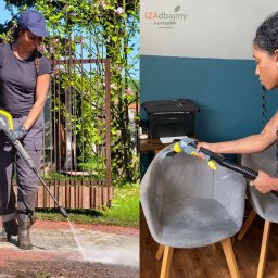 Używamy również odkurzacza piorącego aby zadbać o meble tapicerowane.