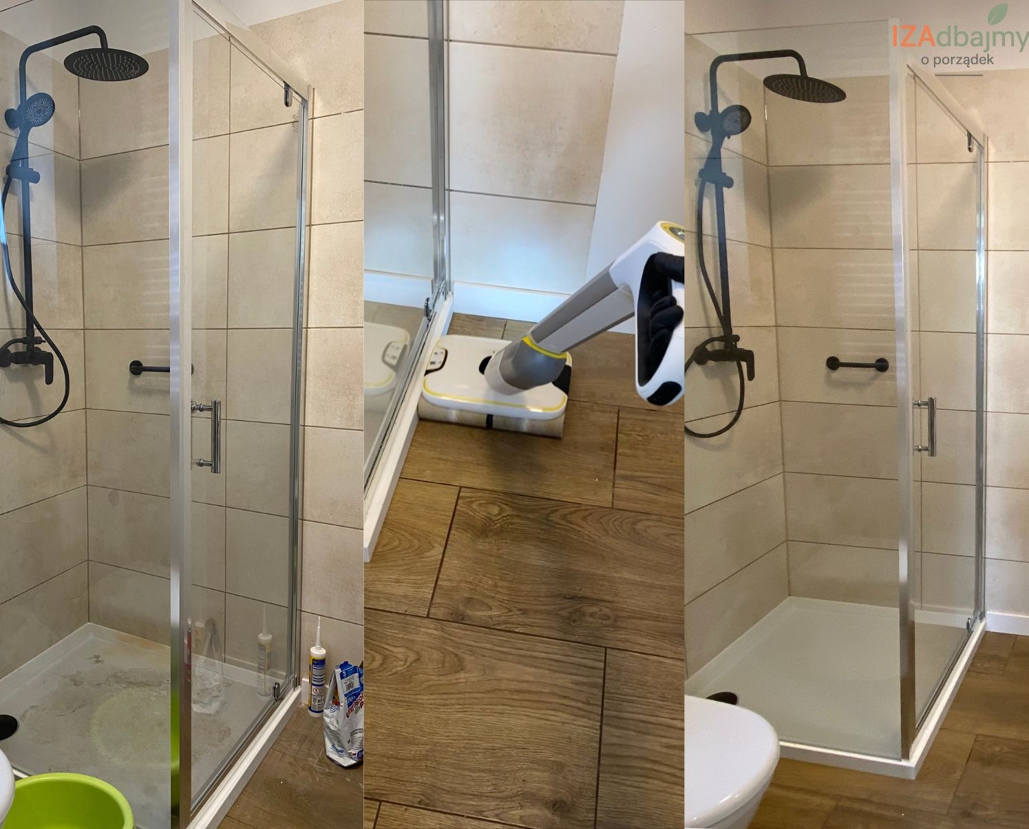 Generalne sprzątanie łazienki po remoncie