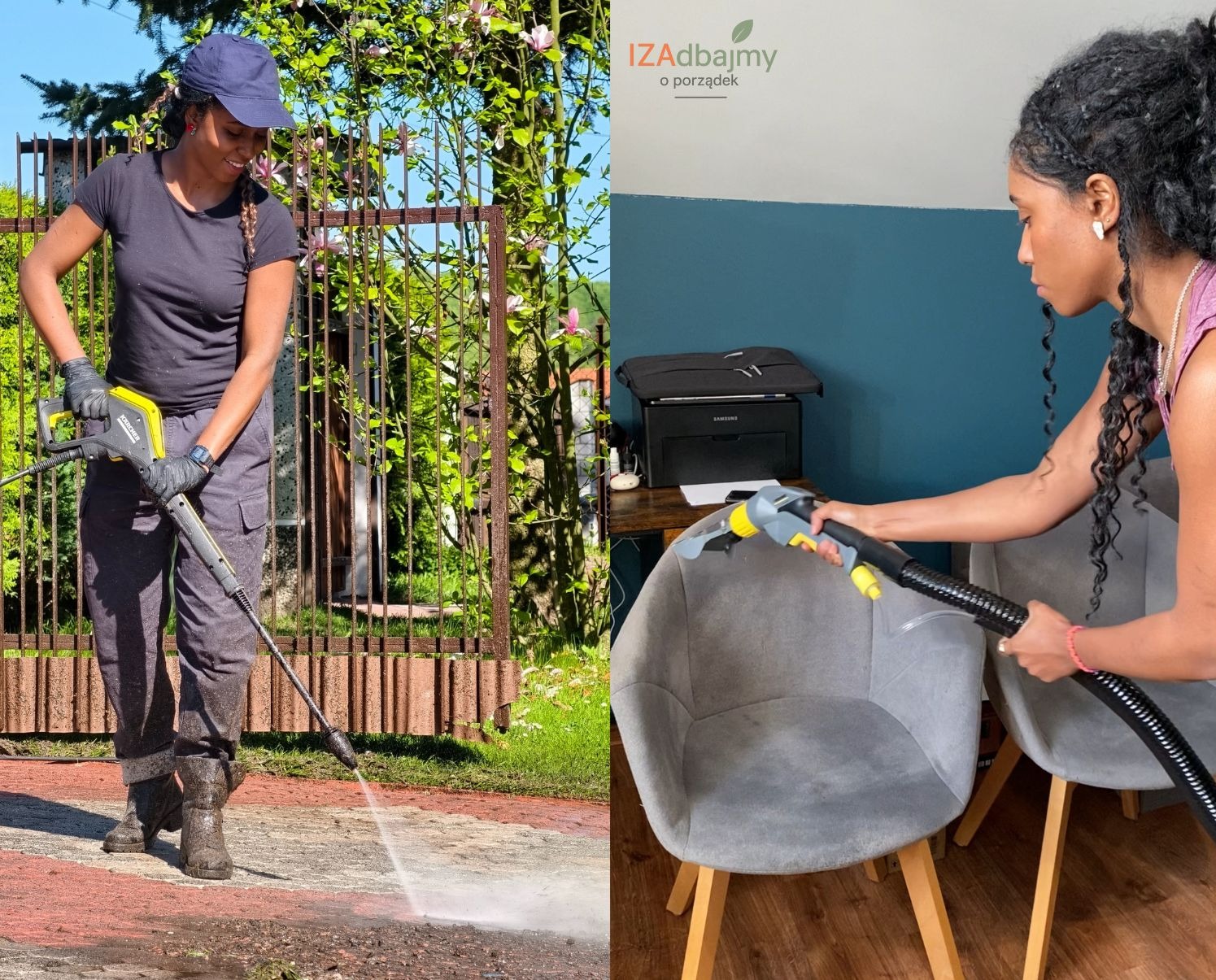 Używamy również odkurzacza piorącego aby zadbać o meble tapicerowane.