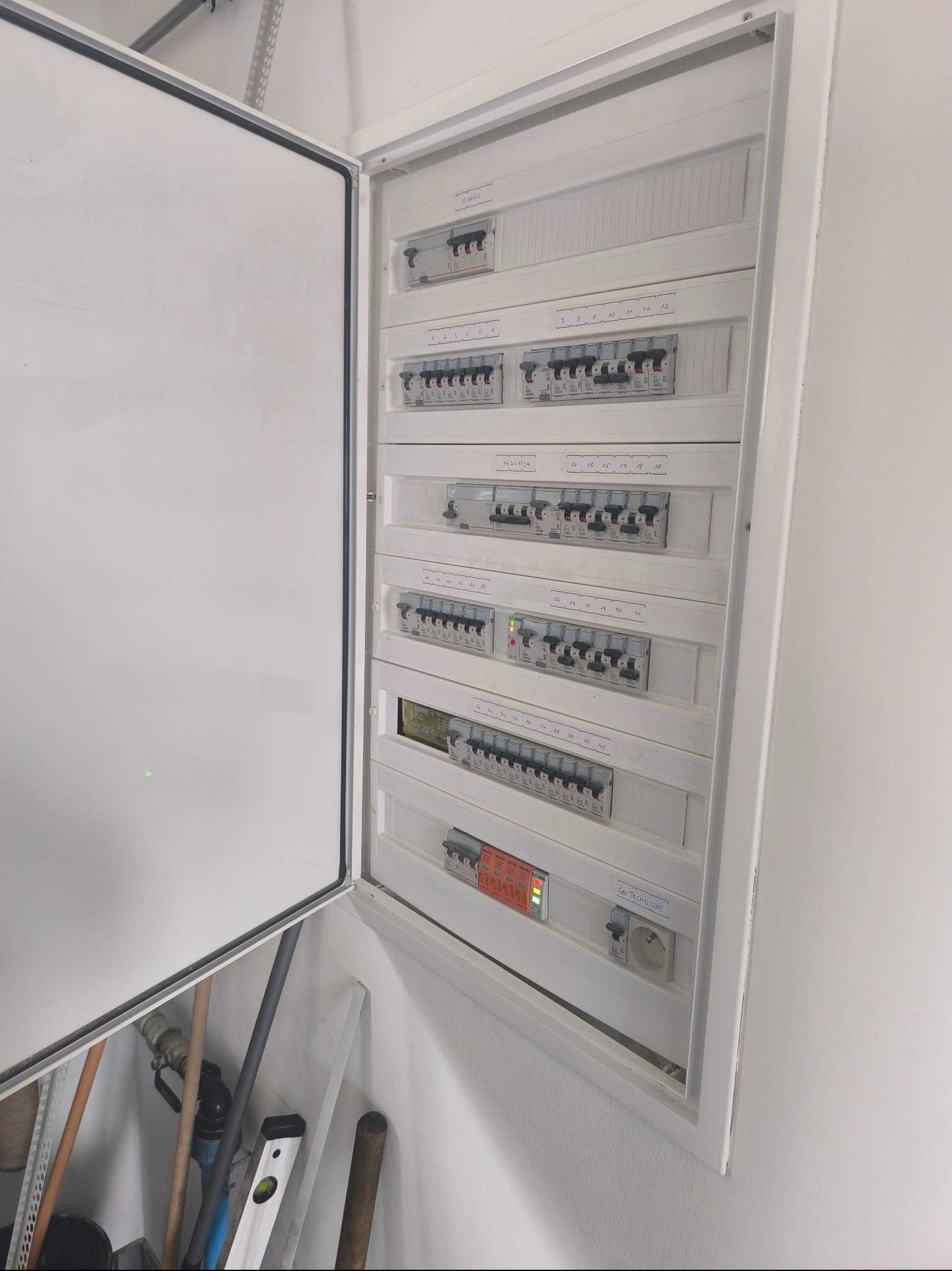 Rozdzielnia zgodnie z projektem inwestora