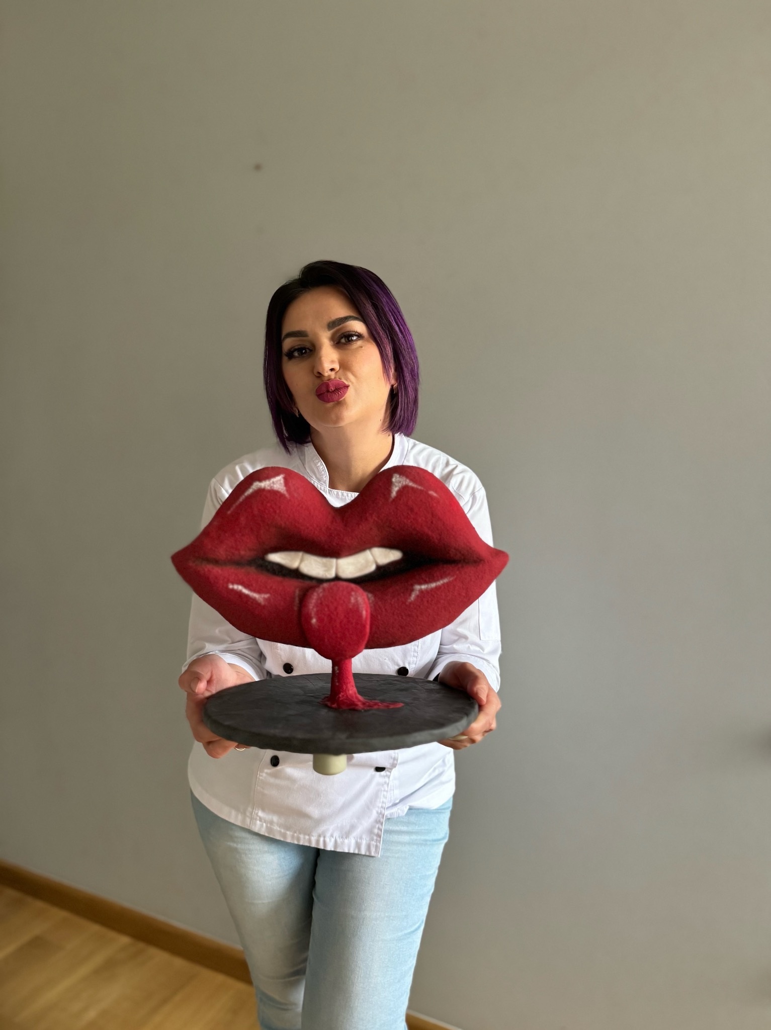 Tort Usta dla kobiety