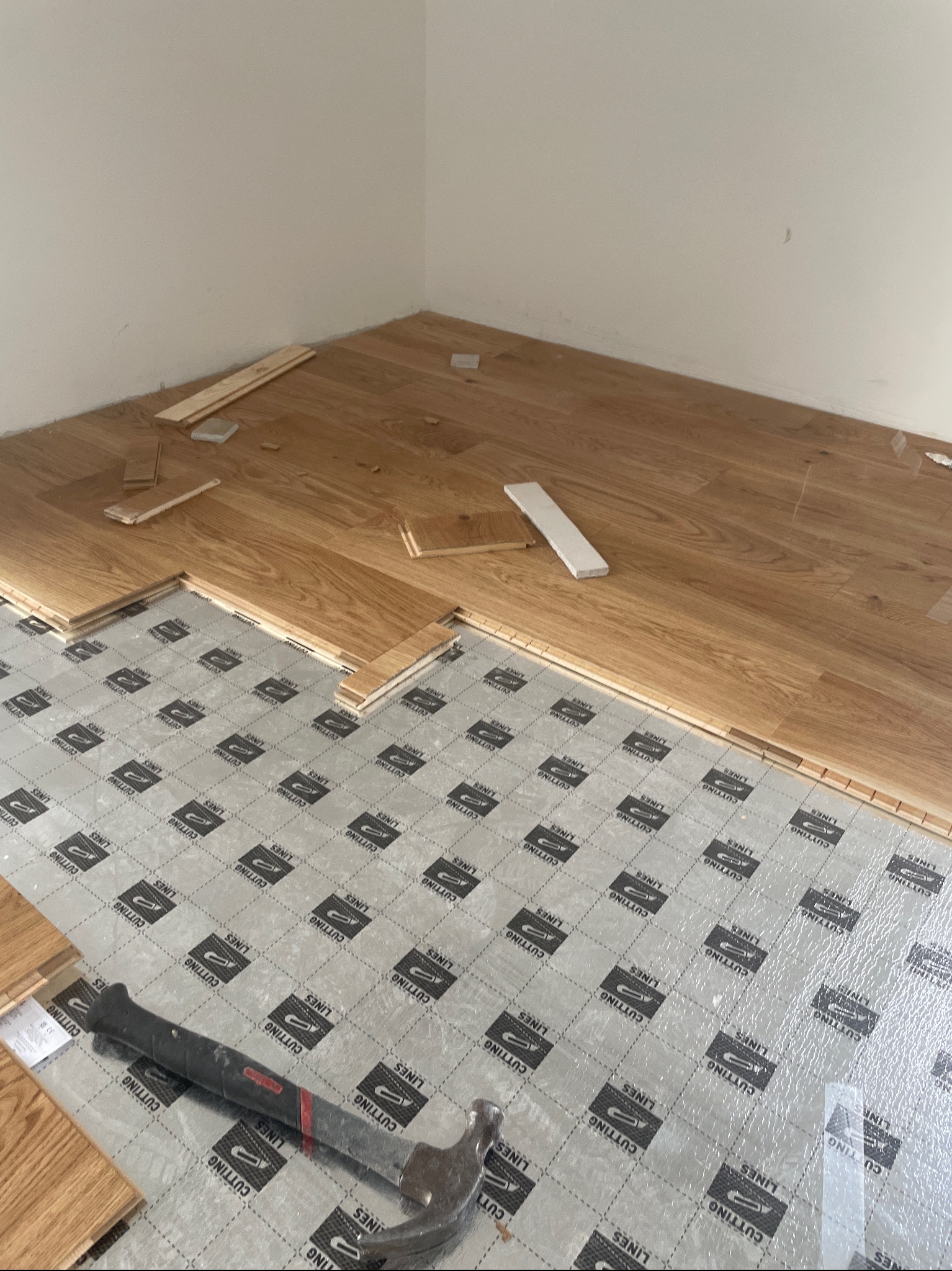 Deska „barlinek” z izolacją