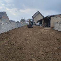 Niwelacja terenu Ścinawa Mała 1