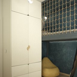 Pokój dziecięcy w 'kosmicznej' stylistyce