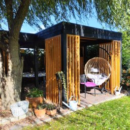 Altana ogrodowa / pergola w nowoczesnym stylu. TartakDobra.pl