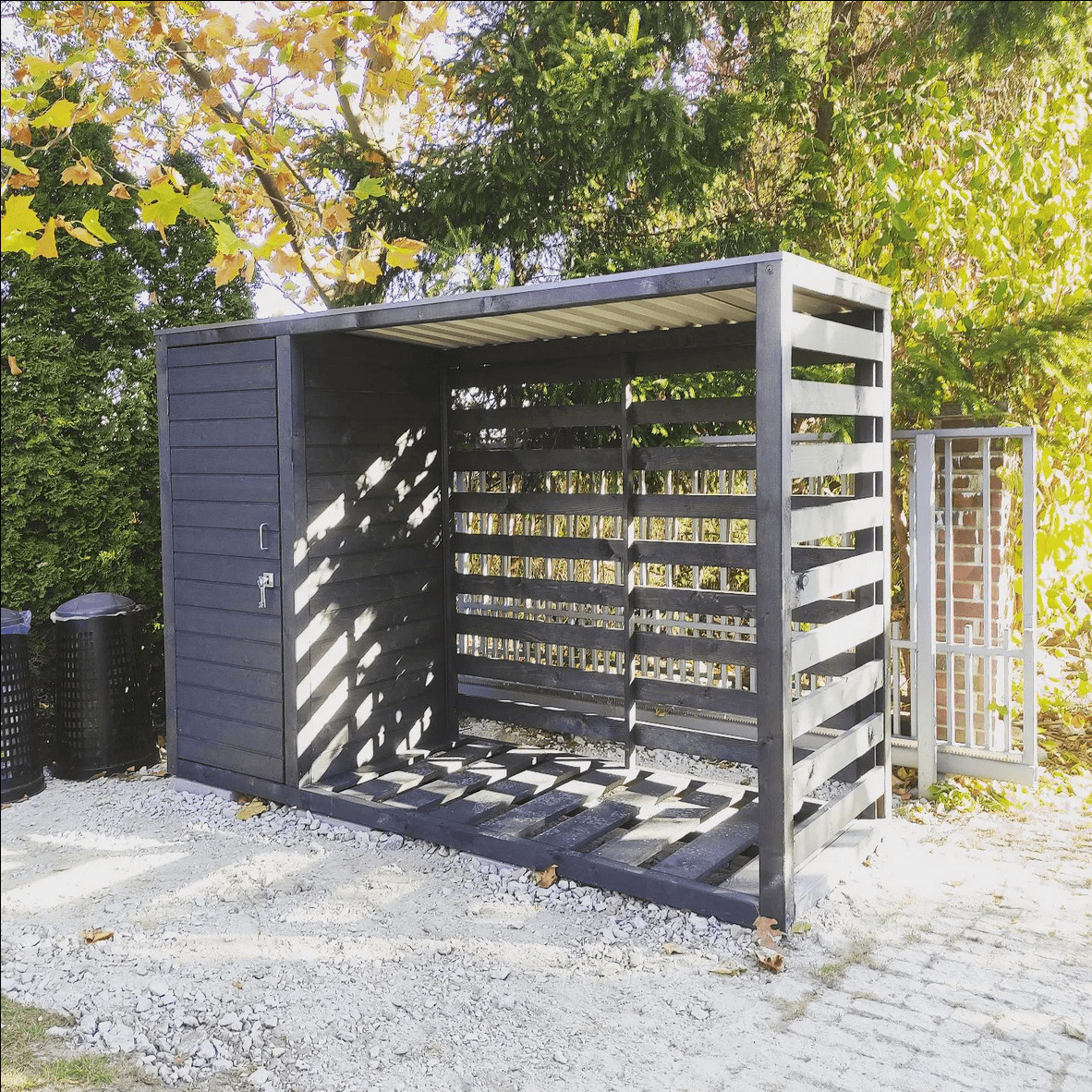 Drewutnia nowoczesna, Domek narzędziowy, Domek ogrodowy