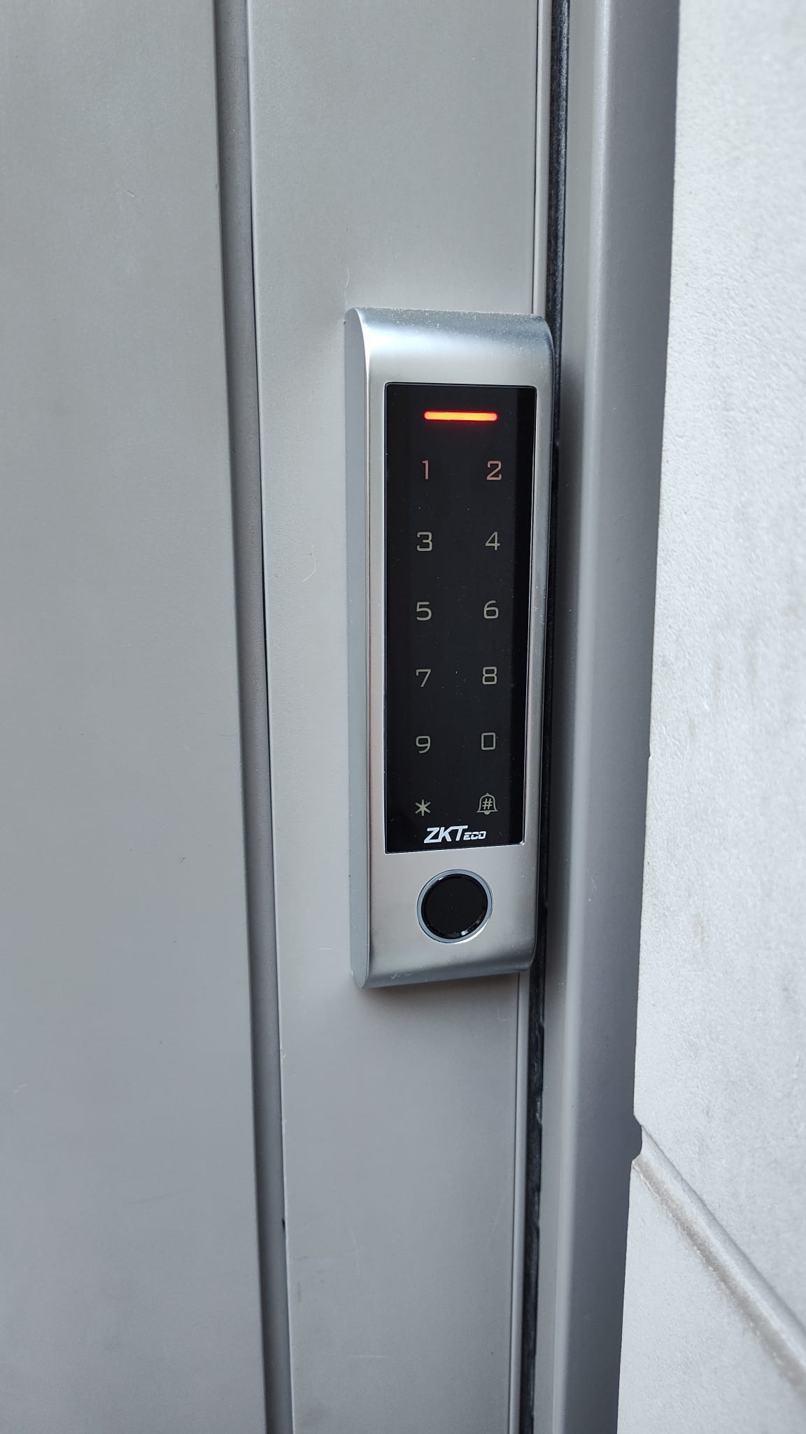 Kontrola dostępu w budynku Studio Treningu Personalnego