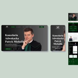 Przedsiębiorstwo Handlowo Usługowe Daniel Woźniak - Wykonanie strony internetowej dla Kancelarii Adwokackiej Patryk Michalik