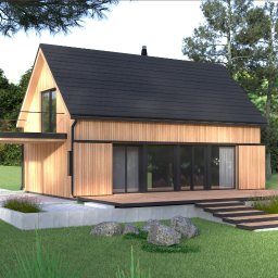 KR.eativ architekt - Projekt domu letniskowego - Żuromino, Kaszuby