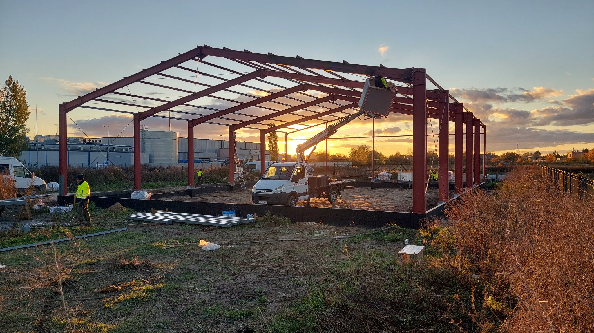 Projekt budynku magazynowego - Poznań