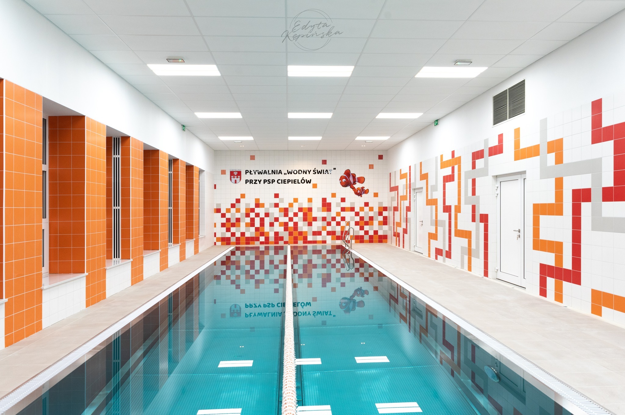 Projekt aranżacji wnętrz przy szkole podstawowej - Ciepielów