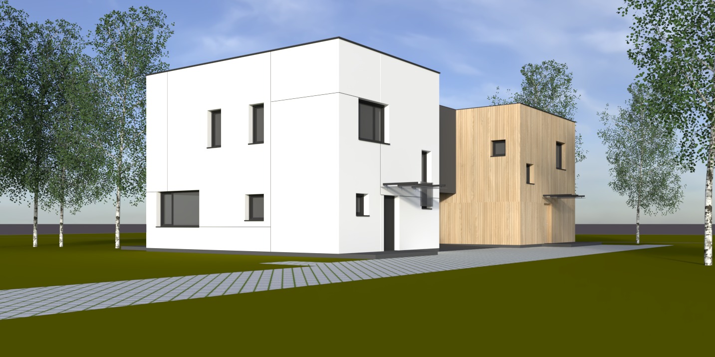 Projekt domu jednorodzinnego dwulokalowego - Poznań