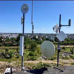 Montaż anten Porosły 2