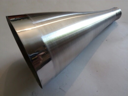 Wyoblanie , szlifowanie i polerka kloszy lamp wiszących wg. rysunku klienta