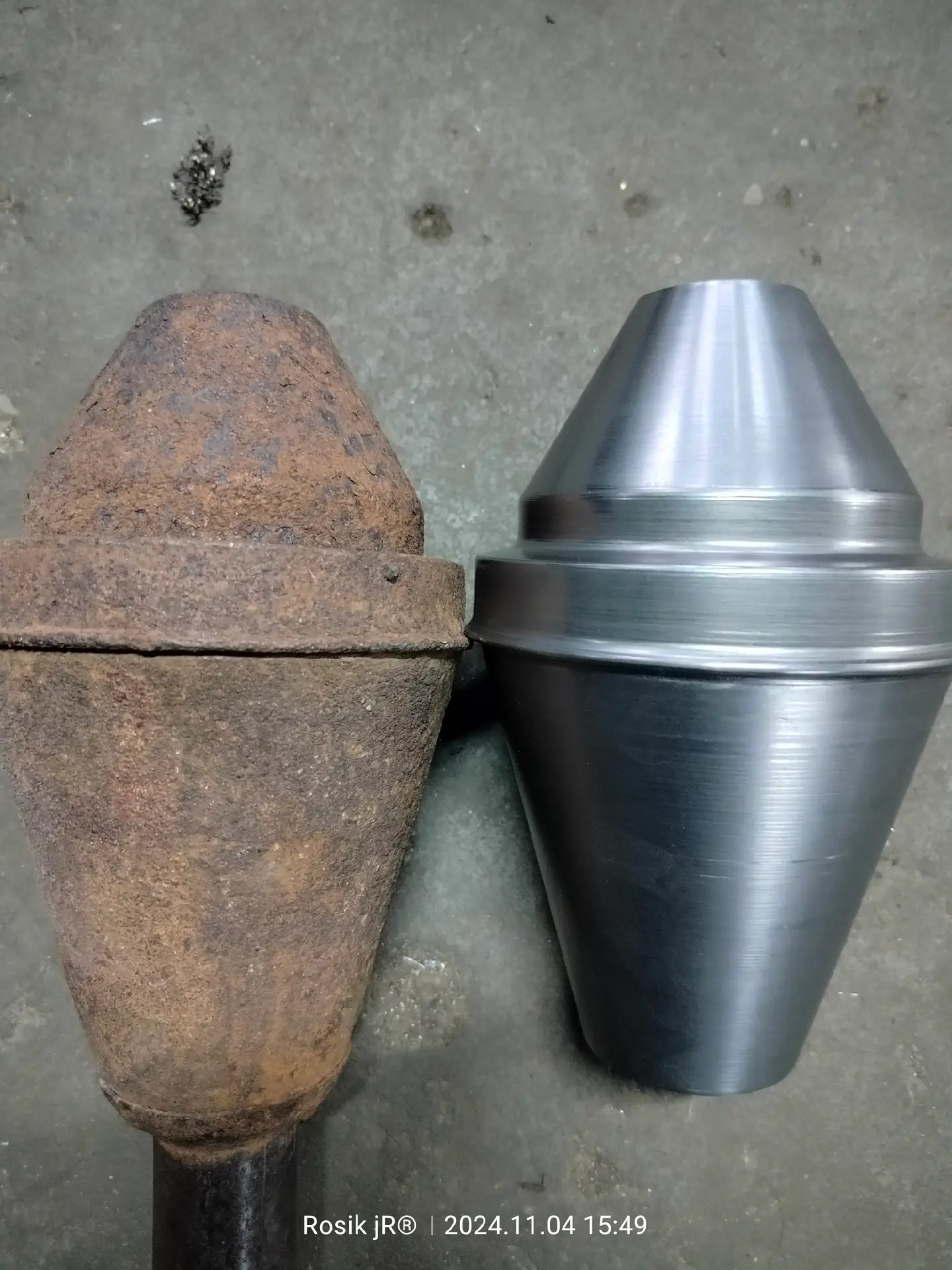 Wyoblanie blach na wzór starego detalu, pokryw i zwężki