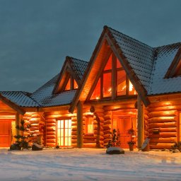 Domy z bali Pszczew 4