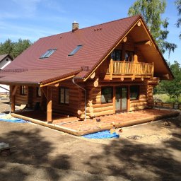 Domy z bali Pszczew 1