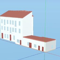 HEATcheck Jakub Zając - Model 3D - kamienica z 1920 roku
