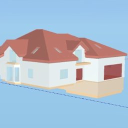 HEATcheck Jakub Zając - Model 3D - budynek jednorodzinny
