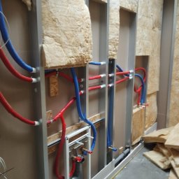 instalacja wod.kan wewnątrz zabudowy