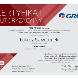 Montaż Klimatyzacji Mont-Instal Łukasz Szczepanek - Perfekcyjne Usługi Gazowe Ostrów Wielkopolski