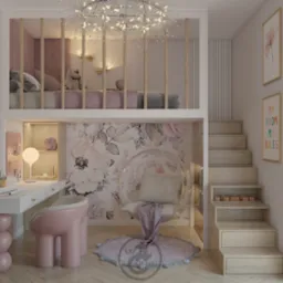 Projekt pokoju dziewczynki