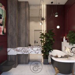 Projekt łazienki w mieszkaniu