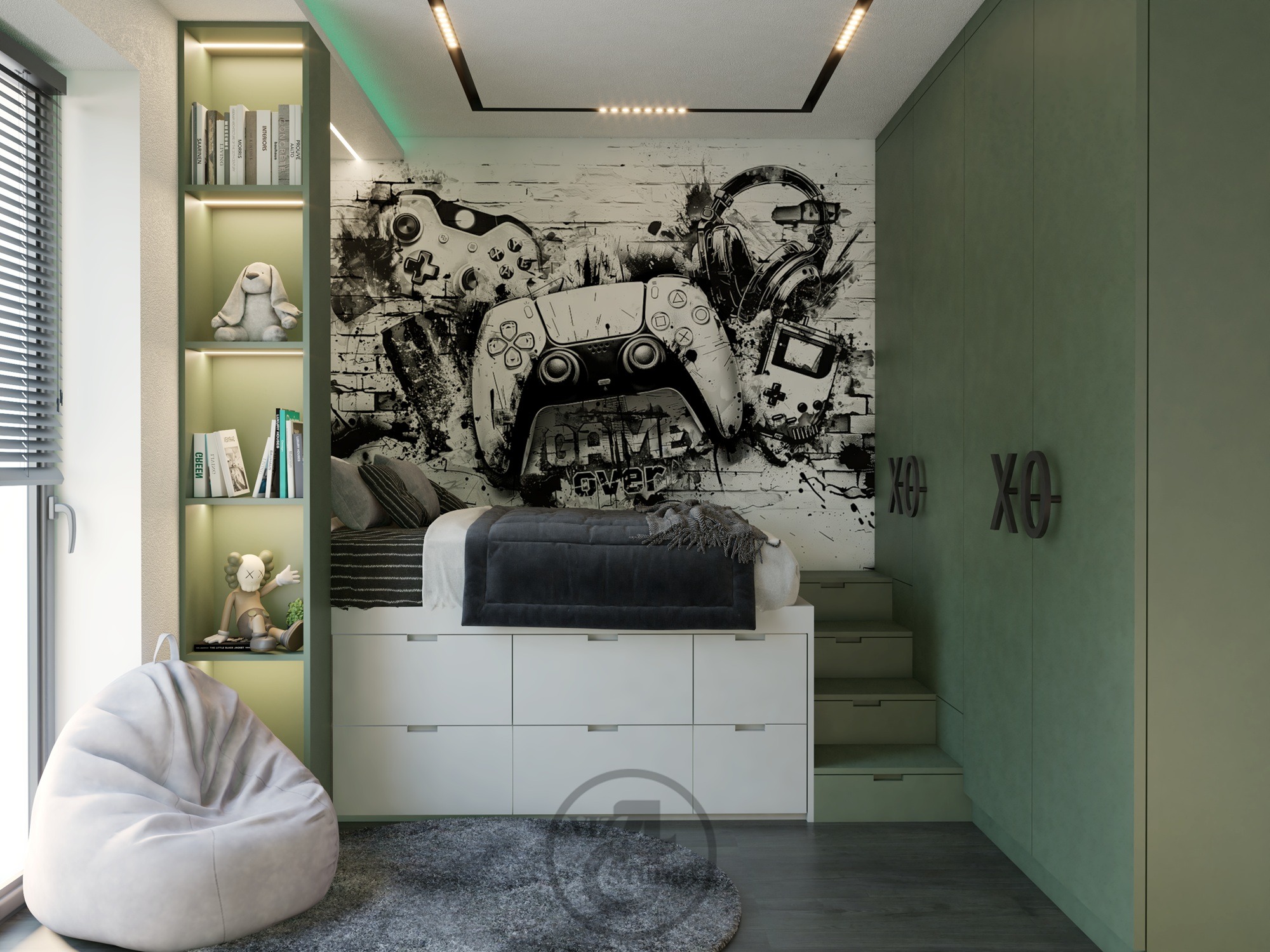 Projekt pokoju chłopca