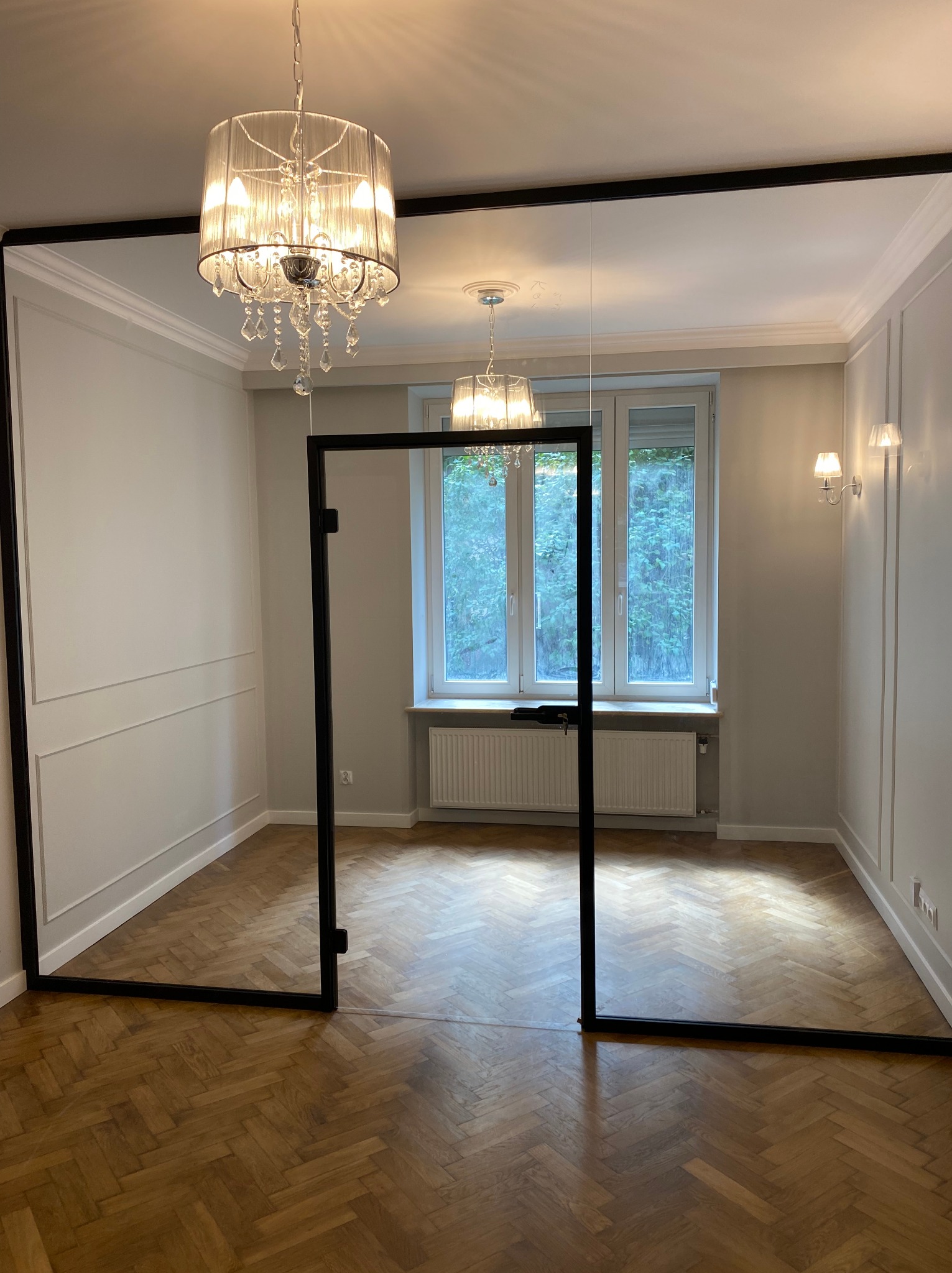 Ścianka Działowa Ze Szkła