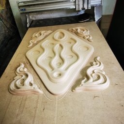 Sitech Łukasz Sitek - Forma z MDF do produkcji modeli metodą formowania podciśnieniowego tworzyw sztucznych