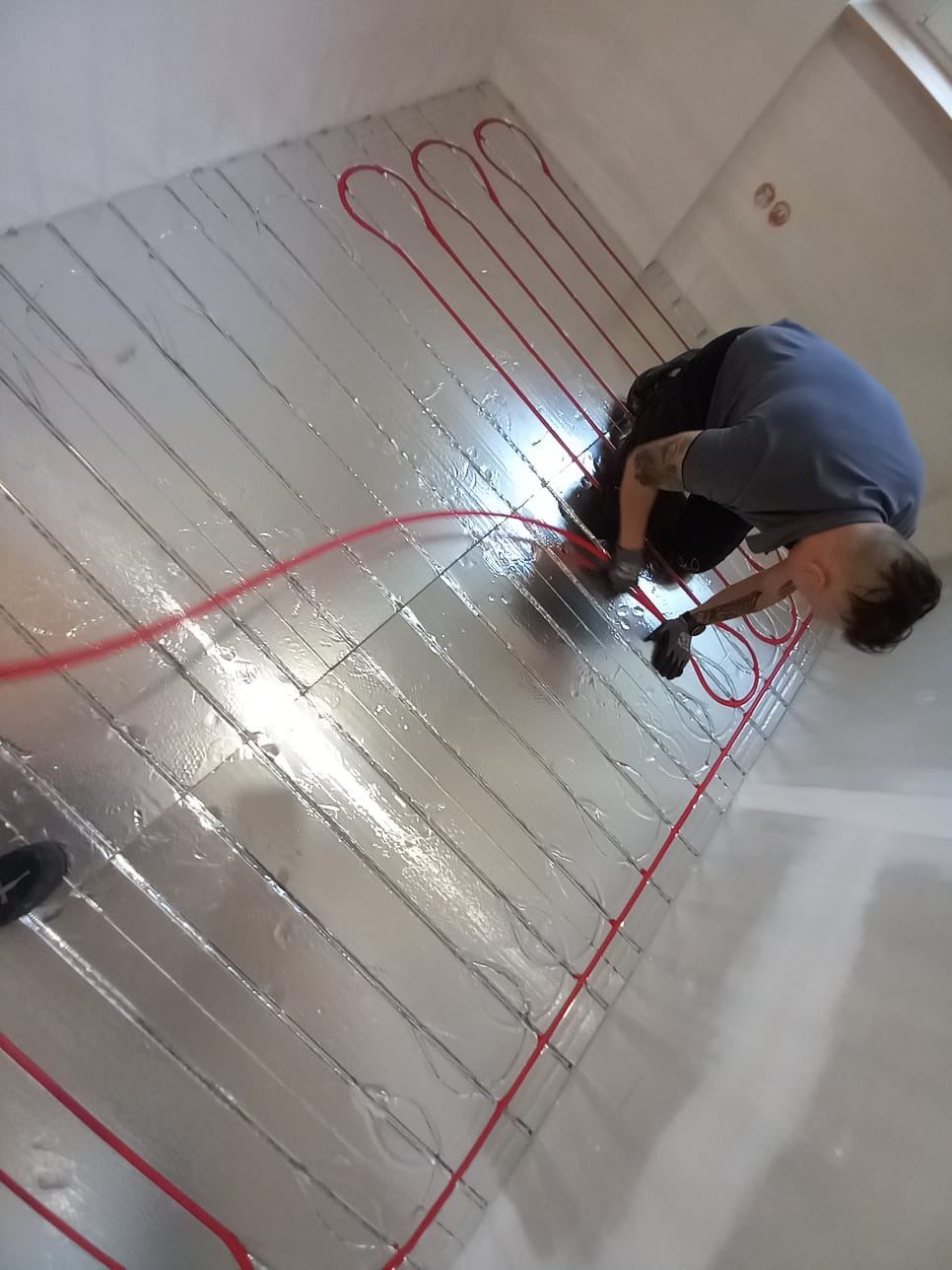 Realizacja suchego ogrzewania podłogowego