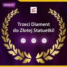 Weegree z kolejnym Diamentem! 💎
 
To już trzeci Diament do Złotej Statuetki Lidera Polskiego Biznesu Business Centre Club przyznany prezesowi Grzegorz Kuliś i firmie Weegree.
 
