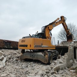 Niwelacja terenu Białystok 1