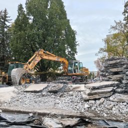 Niwelacja terenu Białystok 2