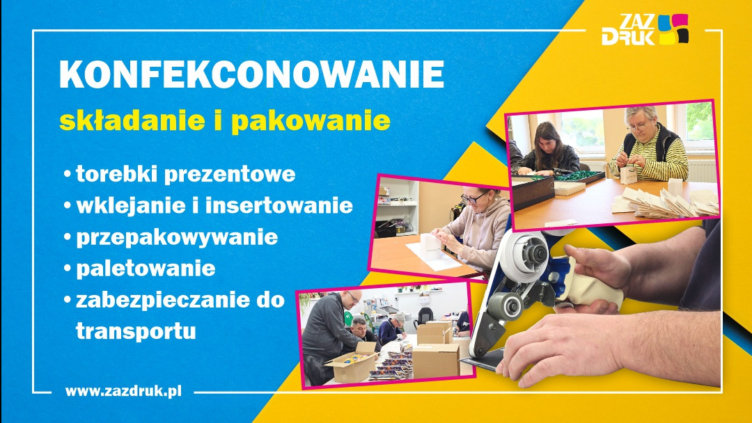 Składanie / Pakowanie Konfekcjonowanie