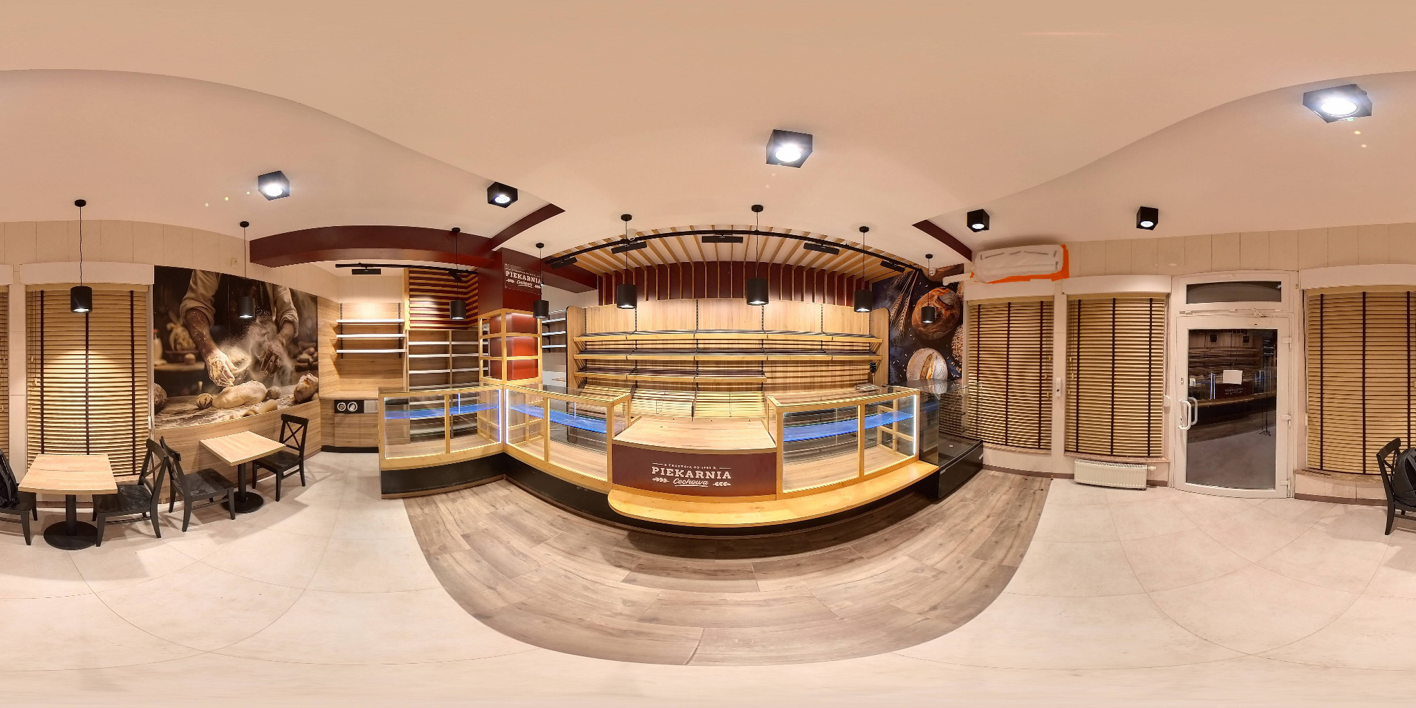 Wirtualny spacer 360 Google Street dla piekarni w Bydgoszcz